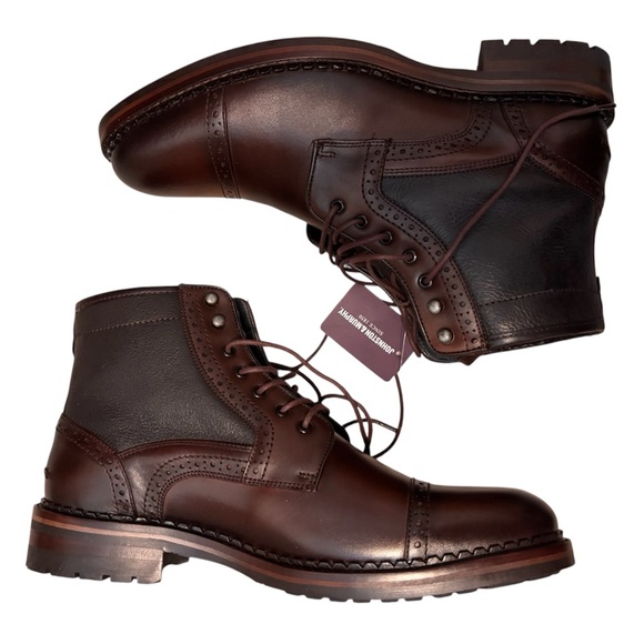 NWT Johnston & Murphy XC Flex Connelly Shearling Brown Boot Men’s 10 main image 12